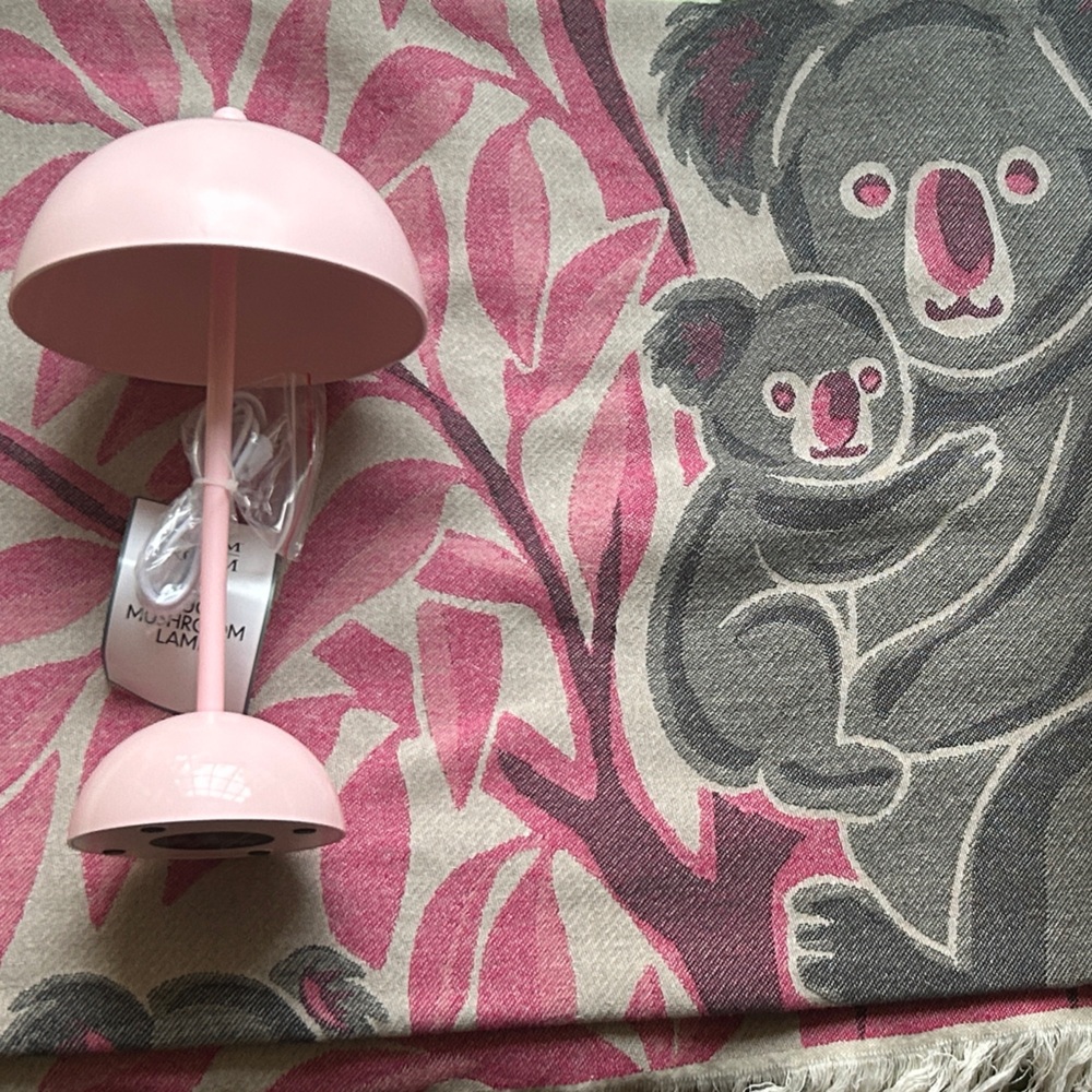 Koala Room Decor Set Original Koala Hand Loom Pink Gray White For All Ages NEW - Picture 4 of 12